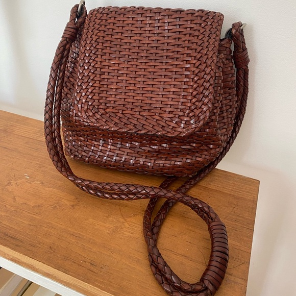 Cole Haan Handbags - Vintage Cole Haan braided leather purse made in Italy